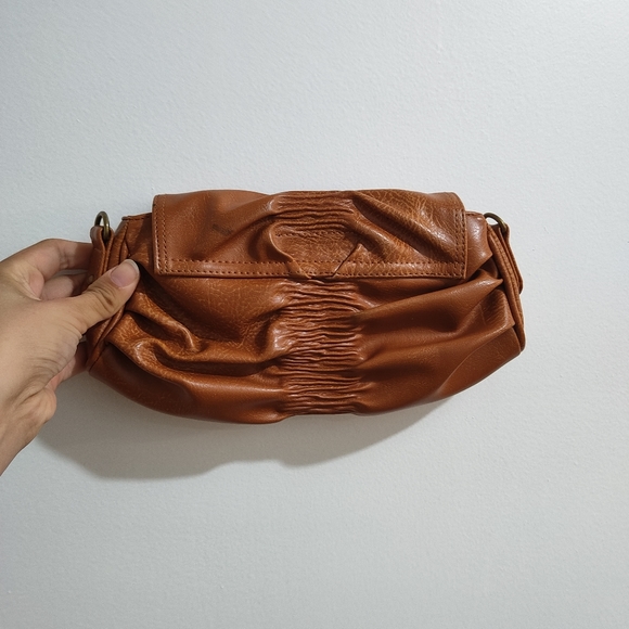 Matt & Nat Cognac Vegan Leather Clutch - Picture 2 of 6